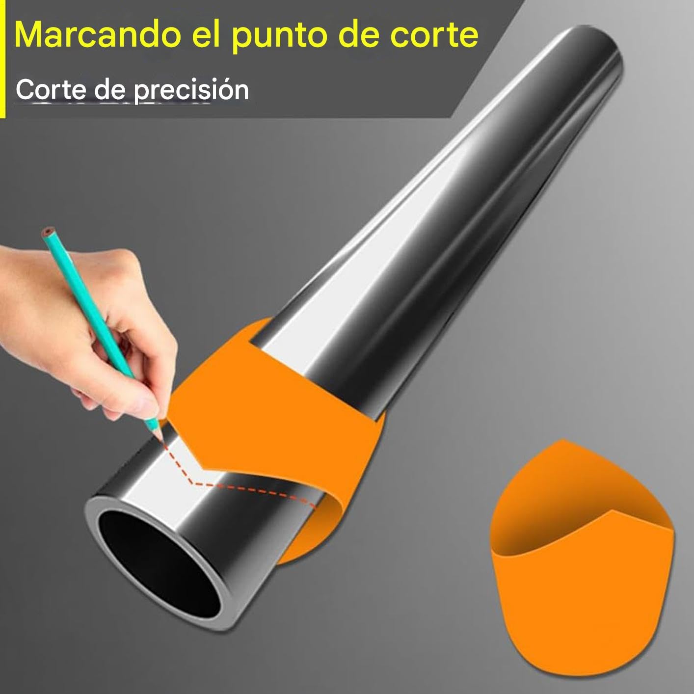 Plantilla Para Cortar Sillas De Tubería | Plantilla De Corte,Plantilla Preciso de Borde para Fabricación de Tubos Metálicos PVC Fontanería