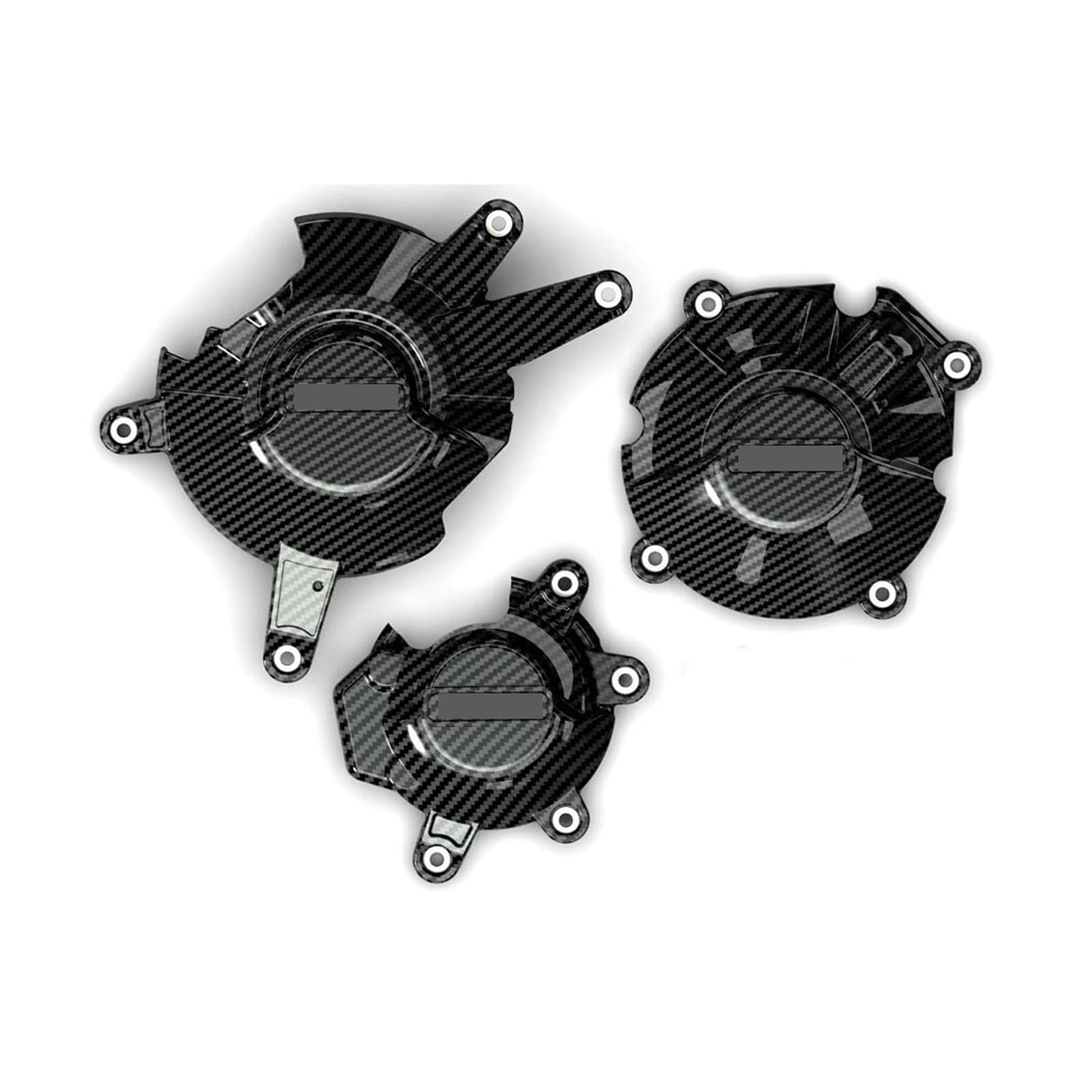 GB Racing CB650R CBR650R 2021-2025 Engine Cover Fit for Alternator Clutch Pump Cover Accessories(One Set (CF Texture))