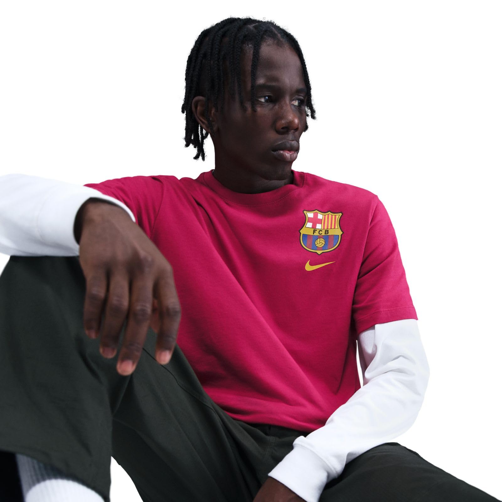 Nike FC Barcelona Nike Fußball-t-Shirt Für Herren Camiseta de fútbol Hombre