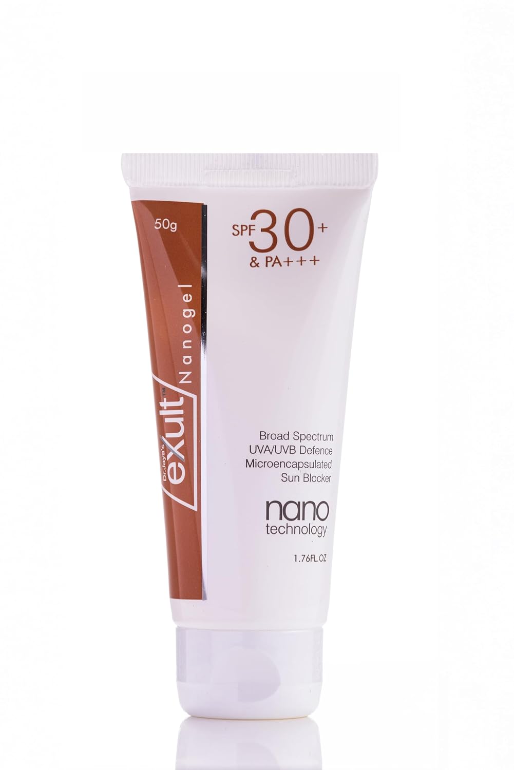 Dr.Jaya's Exult Nanogel sunscreen Spf 30+ | 50G | Non-Whitening Sunscreen Cream | Water Resistant Cream for Men and Women...