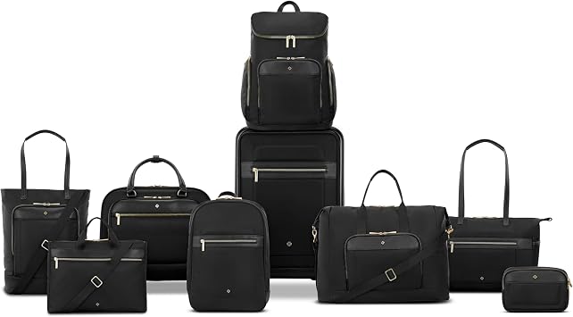 Samsonite Mobile Solutions 2 Carry-On Luggage, Expandable Spinner Suitcase with Laptop Compartment, TSA Lock, Lightweight Travel Bag with Dual Spinner Wheels & WetPak Storage, Black