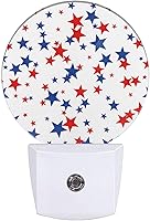 Vista 21 de EKOBLA Acuarela Torre Eiffel Luz Nocturna Flores Rosas en el Balcón Francia París Punto de Referencia Luces Nocturnas con Enchufe Sensor Automático