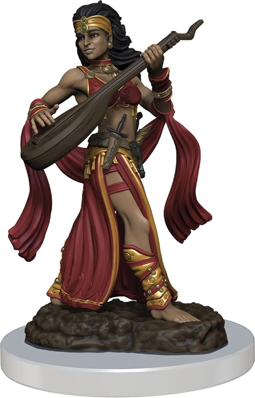 Pathfinder Painted Premium Female Human Bard