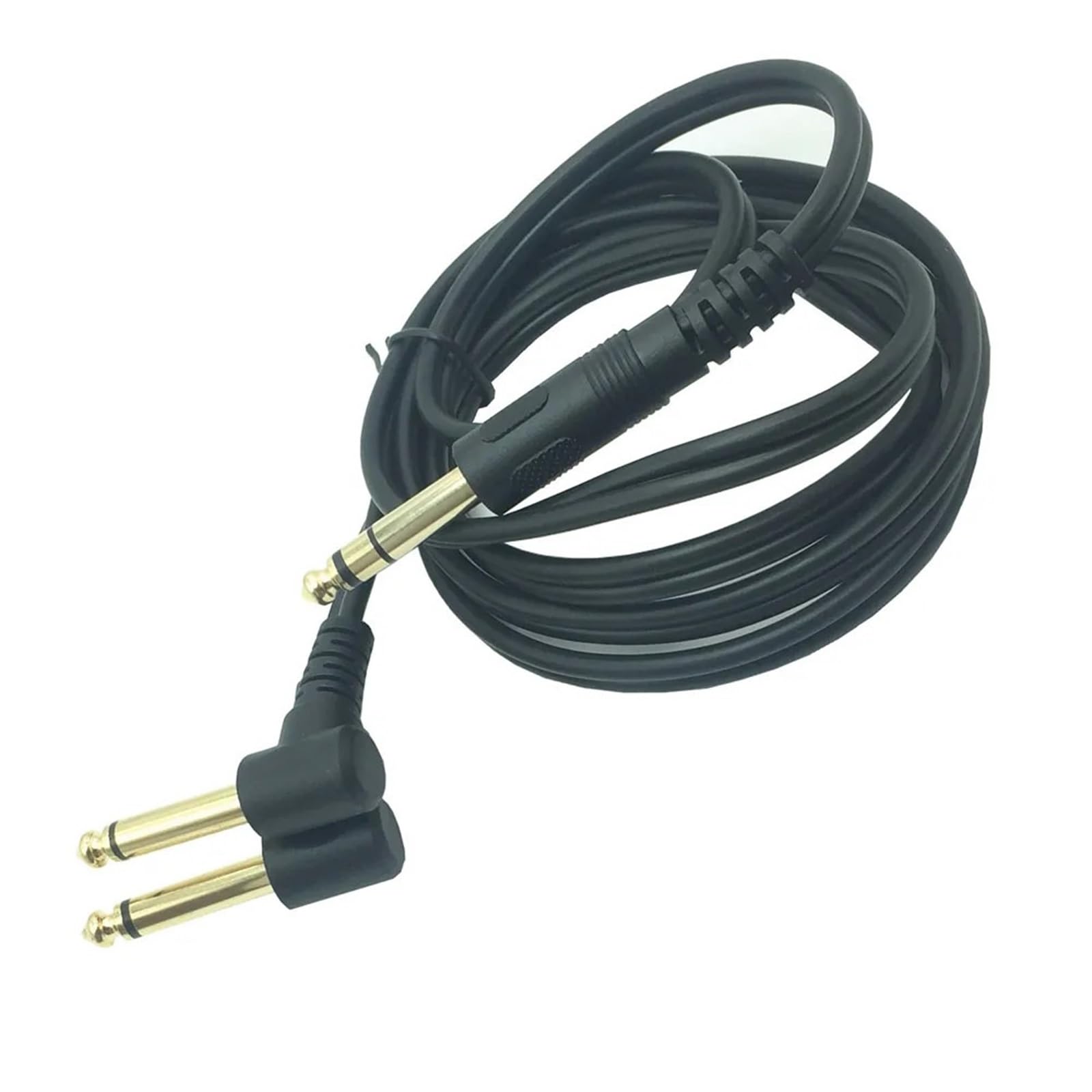 Cavo audio stereo TRS maschio da 6,35 mm 1/4 pollici a doppio cavo audio splitter a Y mono maschio da 6,35 mm 1/4 pollici