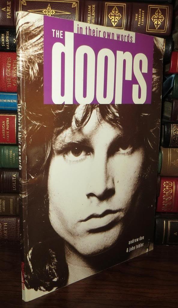 The Doors In Their Own Words livre Jim Morrison idéal pour lecture salon et collectionneur