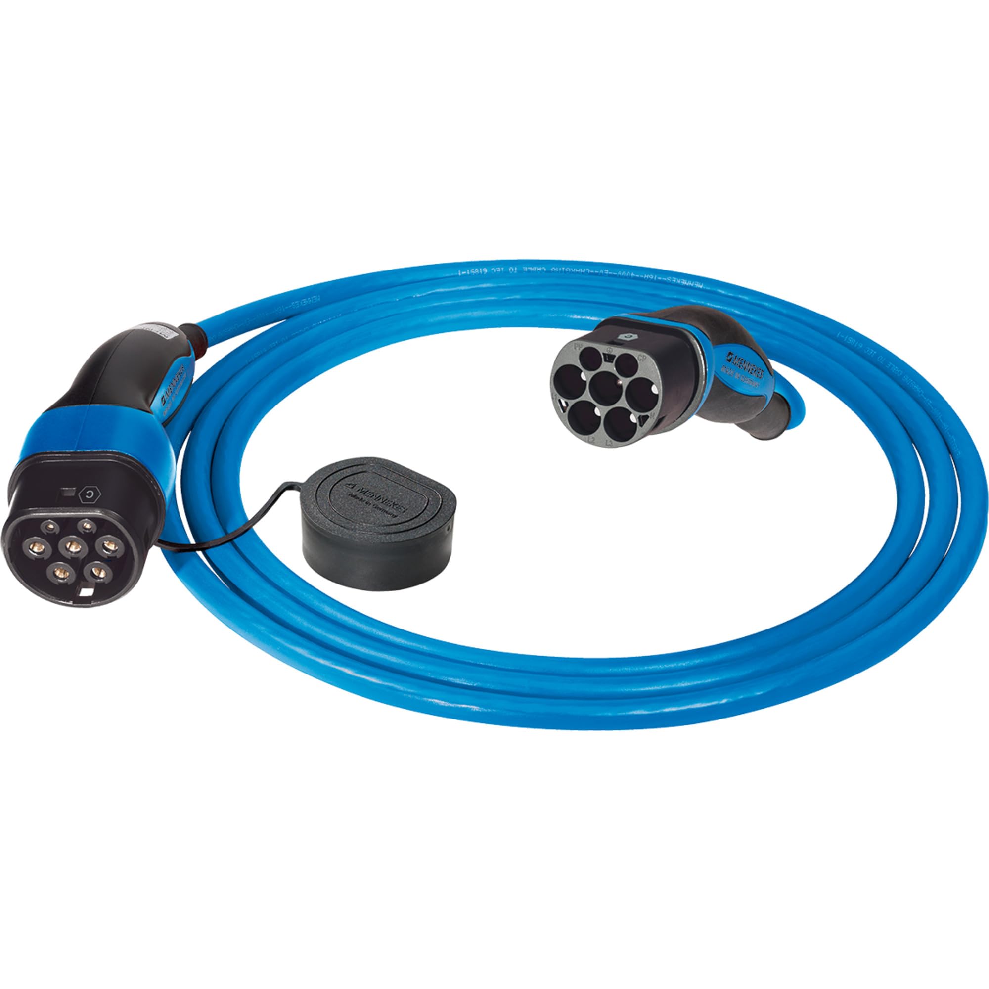Mennekes E-Auto Ladekabel 7,5 m, Mode 3 Typ 2 20 A 1PH