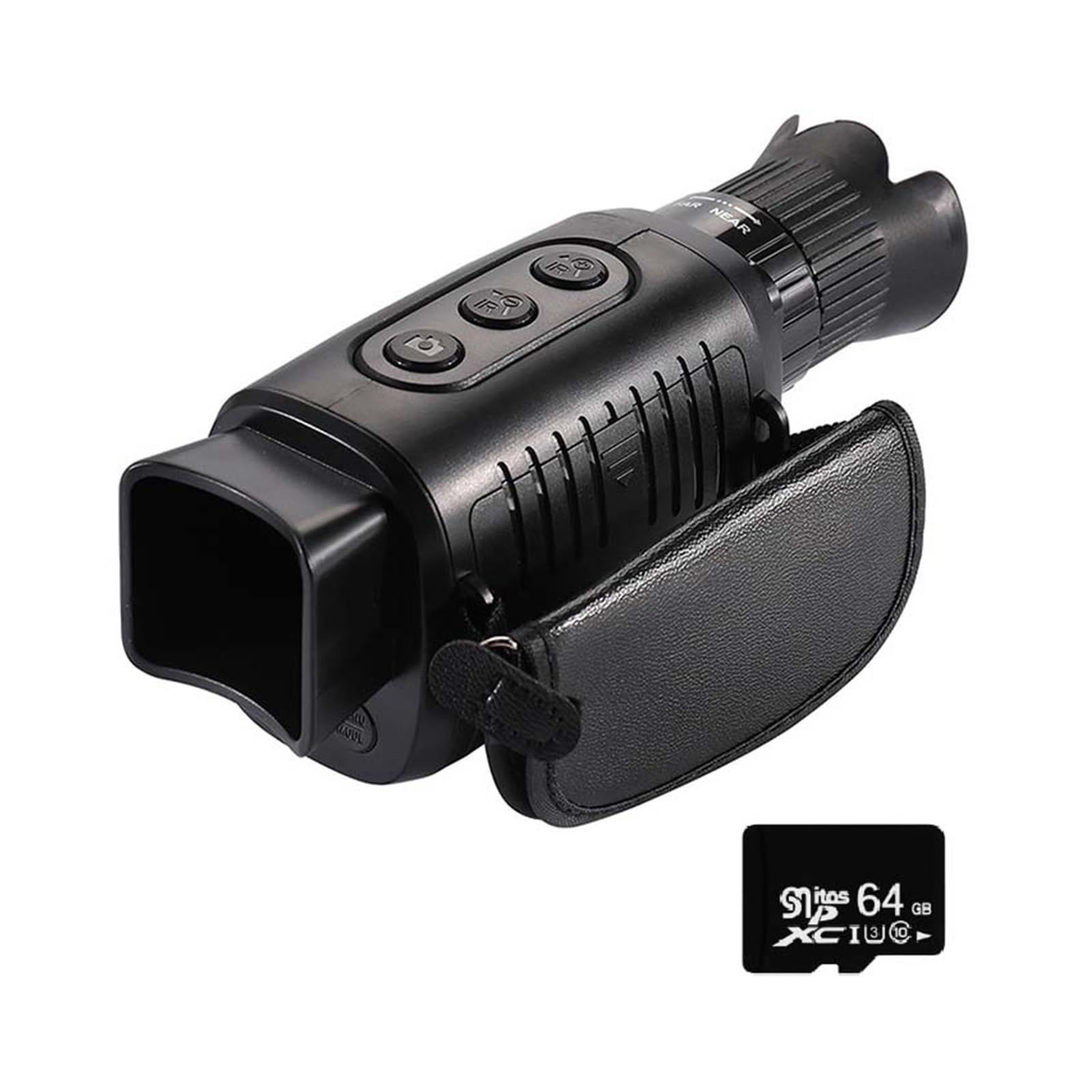 Vision nocturne HD et zoom puissant avec le monoculaire infrarouge de chasse R7