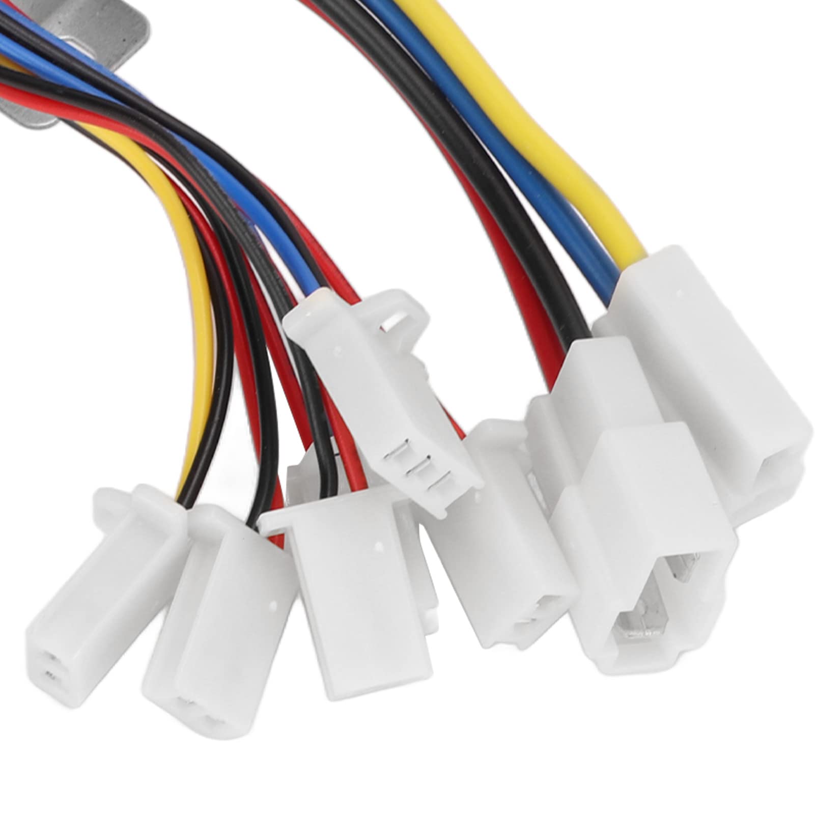 BuyWeek Kit Controller Scooter Elettrico, 24V 500W Kit Controller Motore Bici Elettrica in Lega di Alluminio Controller Motore Spazzola con Maniglia Dell'acceleratore