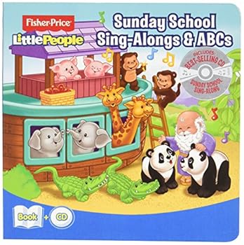 Audio CD Fisher Price Sunday School Sing-Alongs And ABCs - CD Book