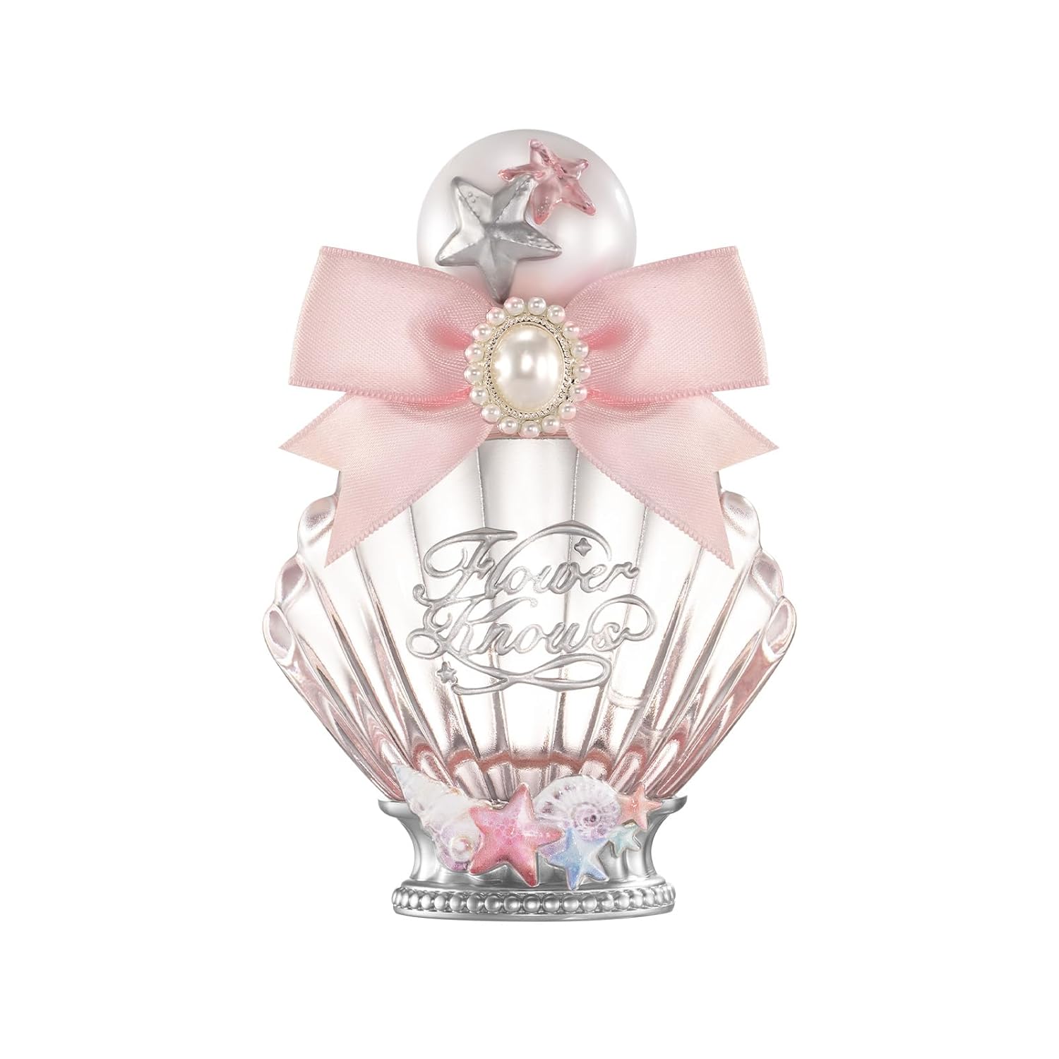 Flower Knows Shell's Jewel Perfume,Eau de Parfum Long-Lasting Fragrance for Women,Aquatic Fruity Floral Scent With Notes of Apple,Sandalwood,Galbanum,Clean & Vegan Essential,1.67 fl.oz(Crystal Apple)