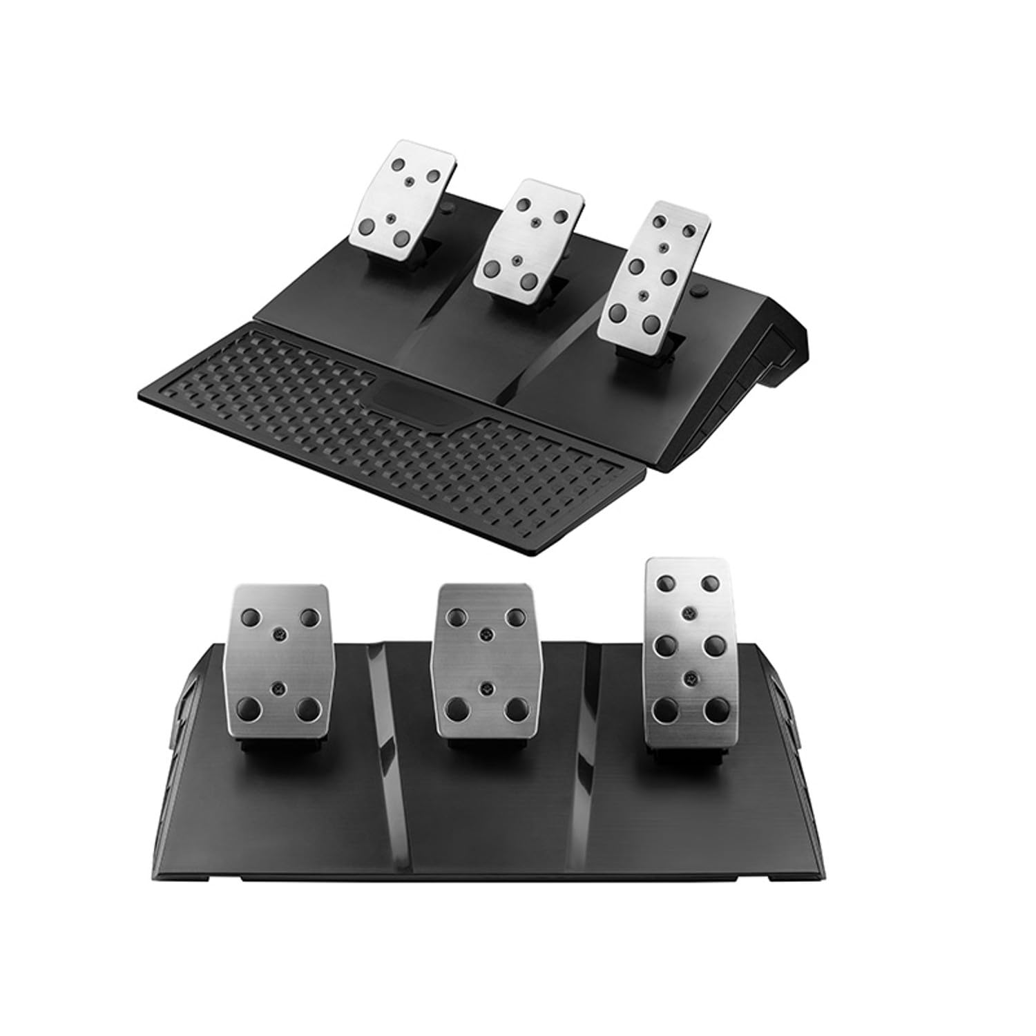 Tracer SimRacer Manual Gearbox Volante 6 in 1, Volante da corsa da gaming con pedali e leva del cambio, compatibile con PC/PS4/PS3/XONE/X360/SWITCH, Angolo di sterzata di 270 gradi, 8 Pulsanti