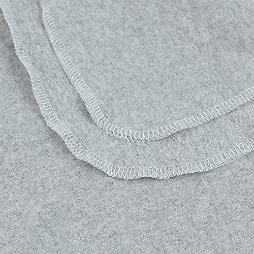 Image of PESAAT Cotton Baby Swaddle Hat Set Newborn Infant Hats Receiving Blankets for Baby Boys Girls