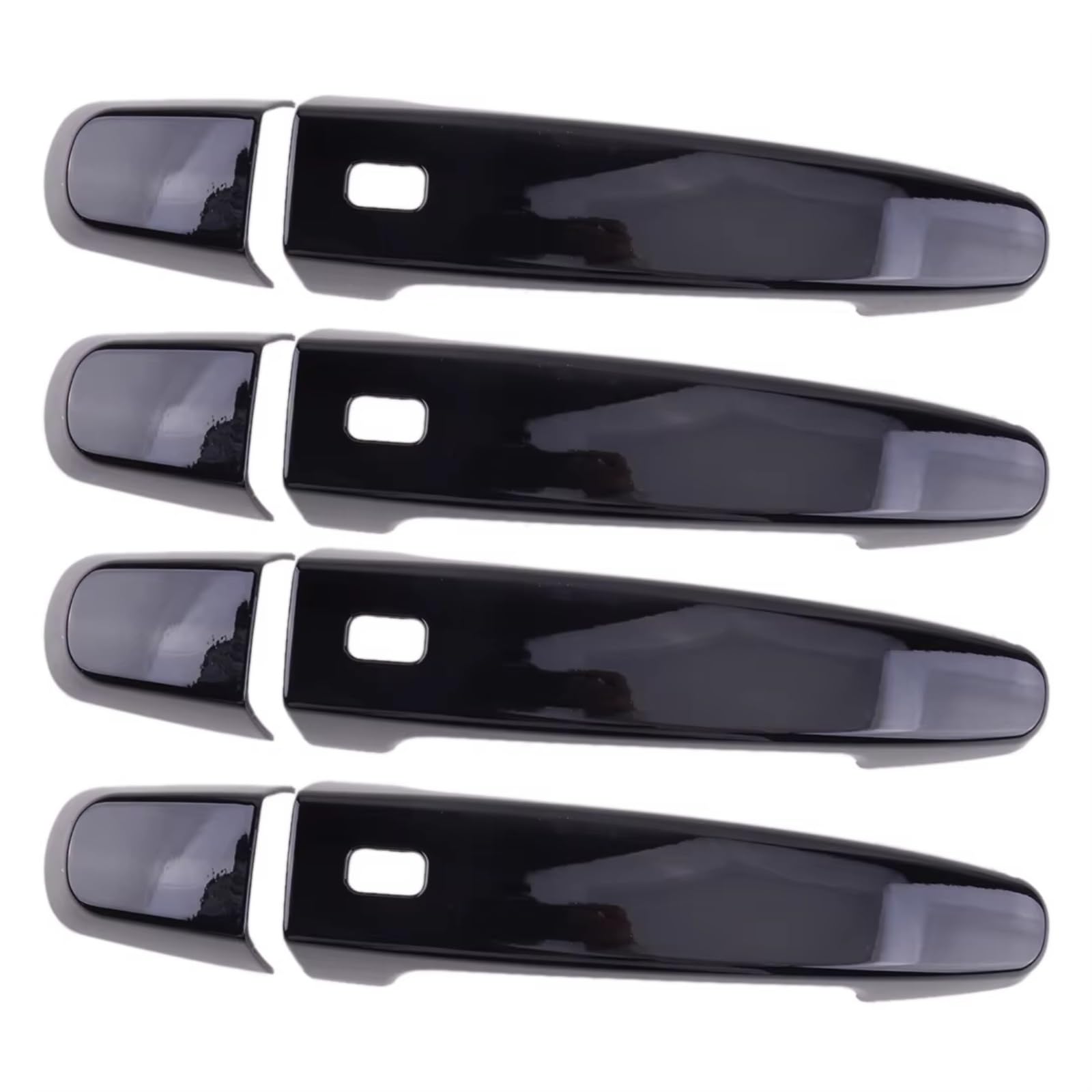 Jjrfvbgt One Color Door Handle Trim Compatible With Traverse For Impala For Acadia 2018 2019 2020 Abs Cover Glossy Black Cap Car Exterior Door Handle Housing