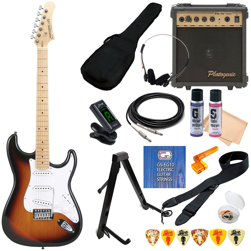 Bristol エレキギター サンバースト HISTORY HST-Advanced2 3 Tone Sunburst (3トーンサンバースト