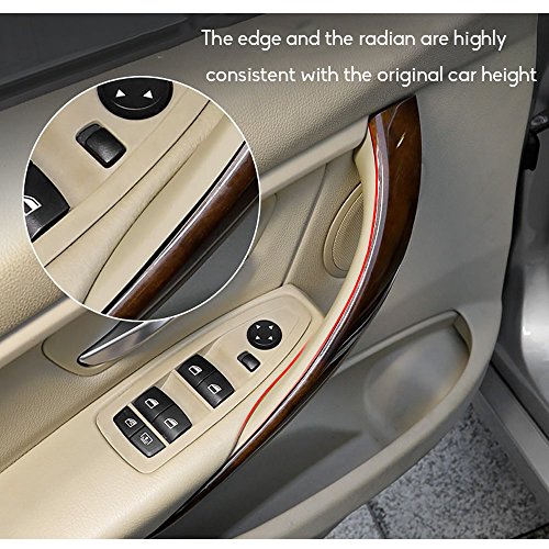 Image of Jaronx for BMW 3 Series 2012-2018 /4 Series 2014-2017 Door Handle | Passenger Right Front Inner Door Support Handle Pull Strap Grab Cover Armrest Bracket(Fits:BMW 320 328 330 335 M3,428 435 M4)