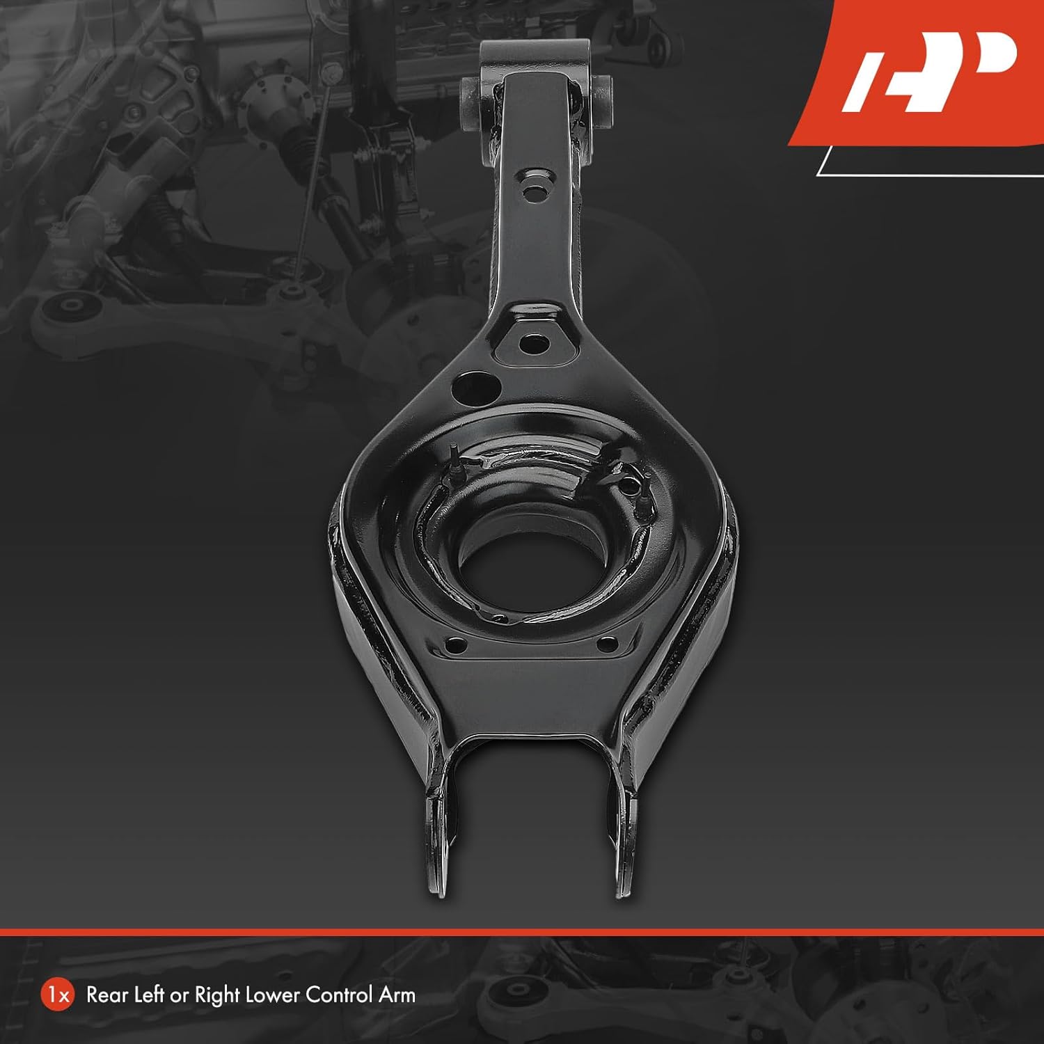 A-Premium Rear Lower Control Arm with Bushing, Compatible with Hyundai Sonata 2011-2014, Tucson 2010-2015, Kia Optima 2011-2015, Sportage 2011-2016