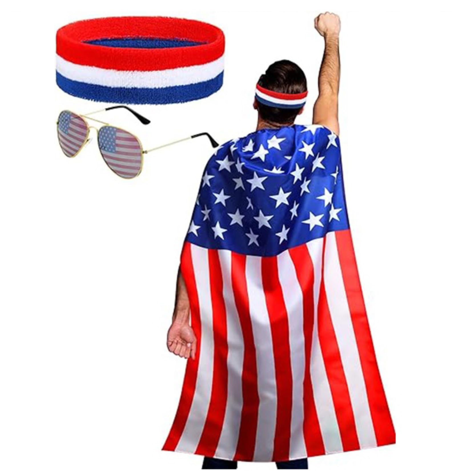 BopikaAmerican Flag Costume Cape