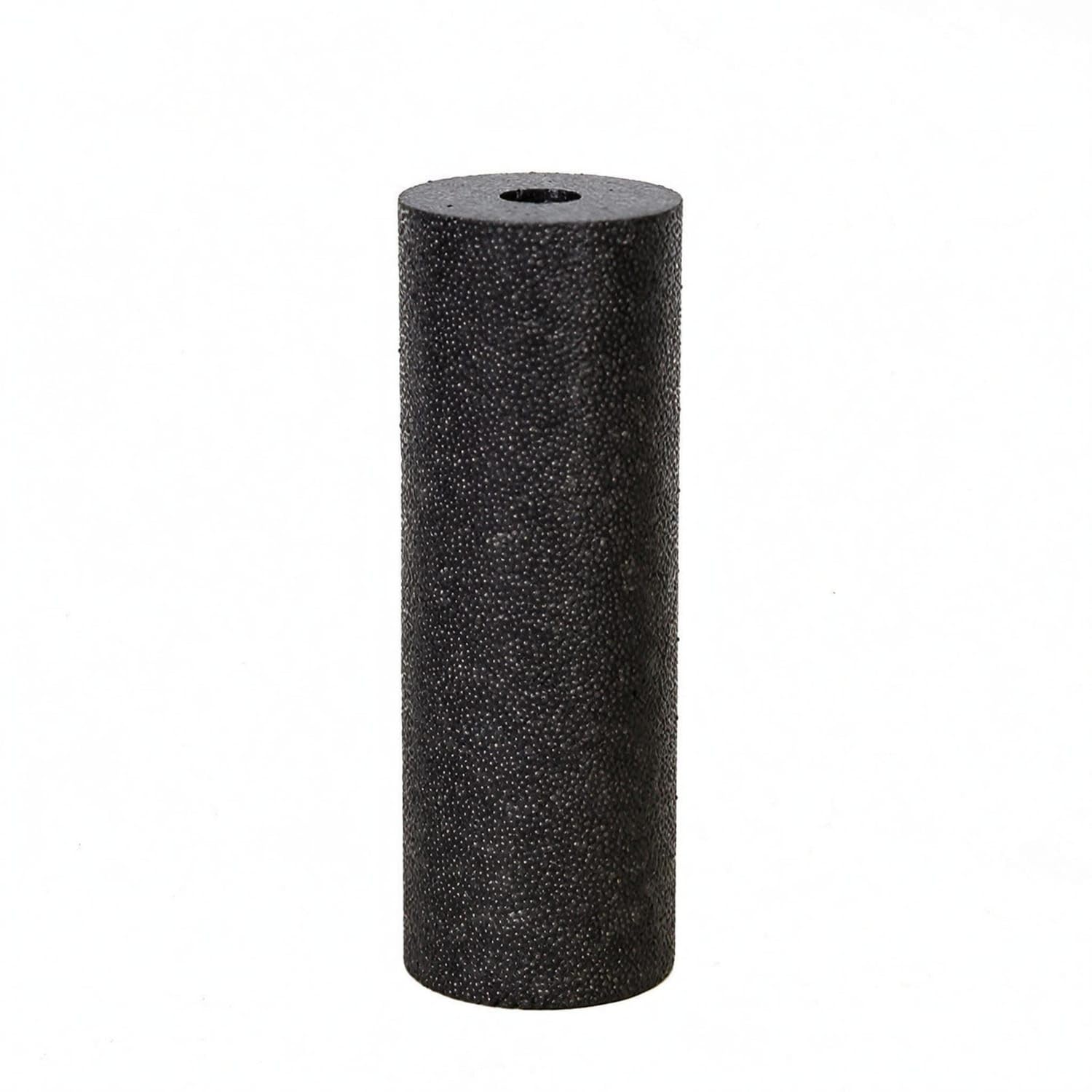 Textured Mini Soft Roller Hollow Handheld Massage Column Black Cylindrical Soft Roller Food Grade Soft Material, 15 X 53 CM-image-44