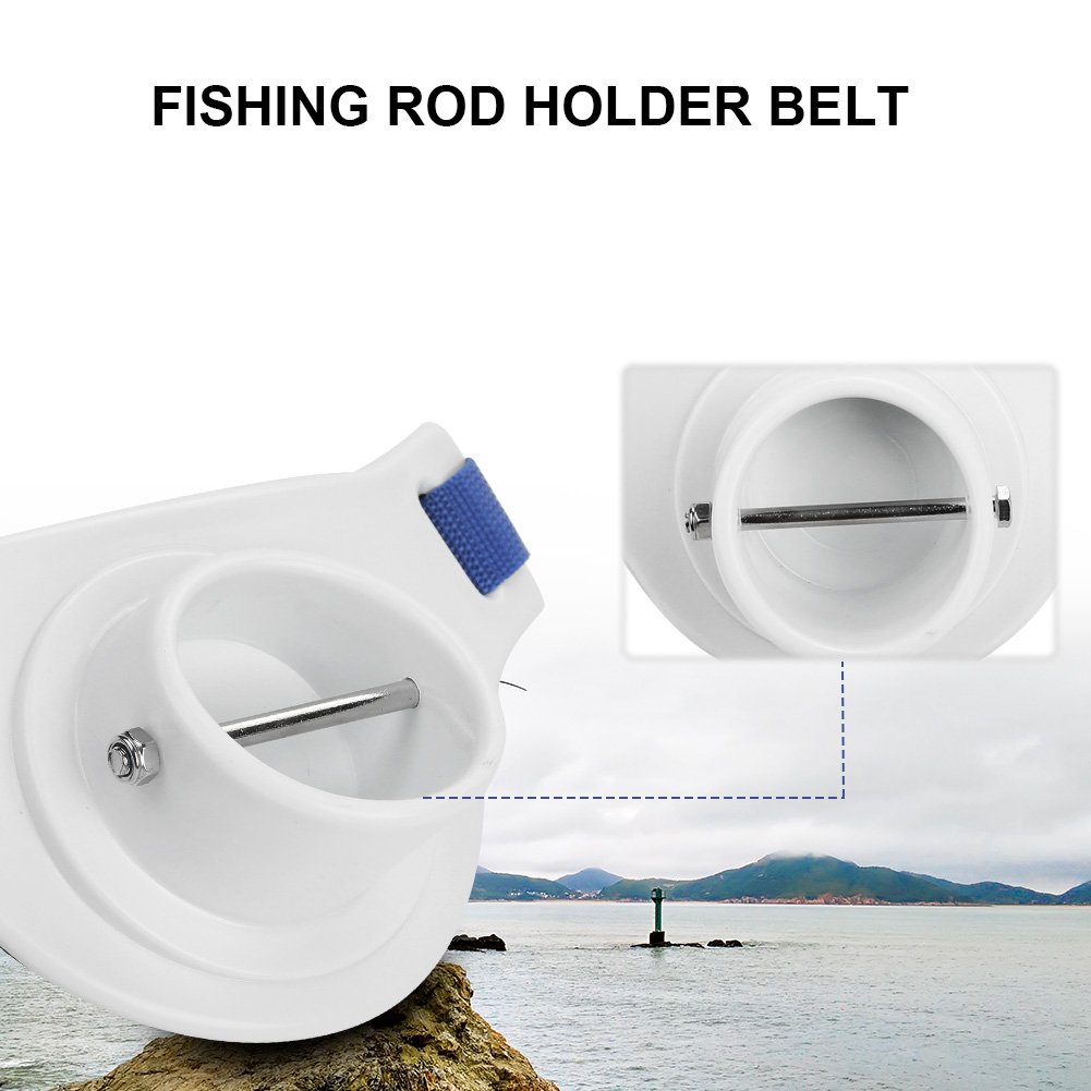 Tbest Cinturón de Pesca,Pesca Lucha Cinturón de Cintura Ajustable Soporte reemplazo para Cintura de Lucha Fishing Fighting Belt Soporte de Barra de Correa de Pesca Caña de Pescar Holder Cintura
