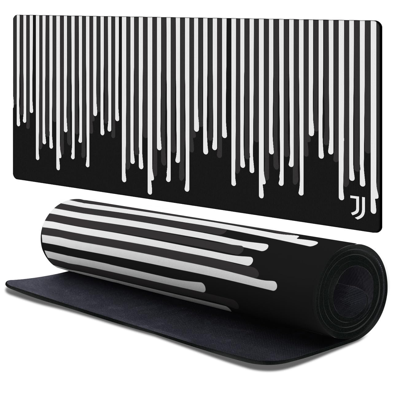 Head Case Designs Licenza Ufficiale Juventus Football Club Sanguinamento Logo Cresta 37.4 x 15.75 x 0.16 Inches (900 x 400 mm) - XL Tappetino per Mouse E Scrivania da Ufficio per Giochi Tastiera PC