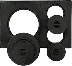 Chapa Paraná Para Fogão A Lenha 3 Furos Com Redução e Tampa