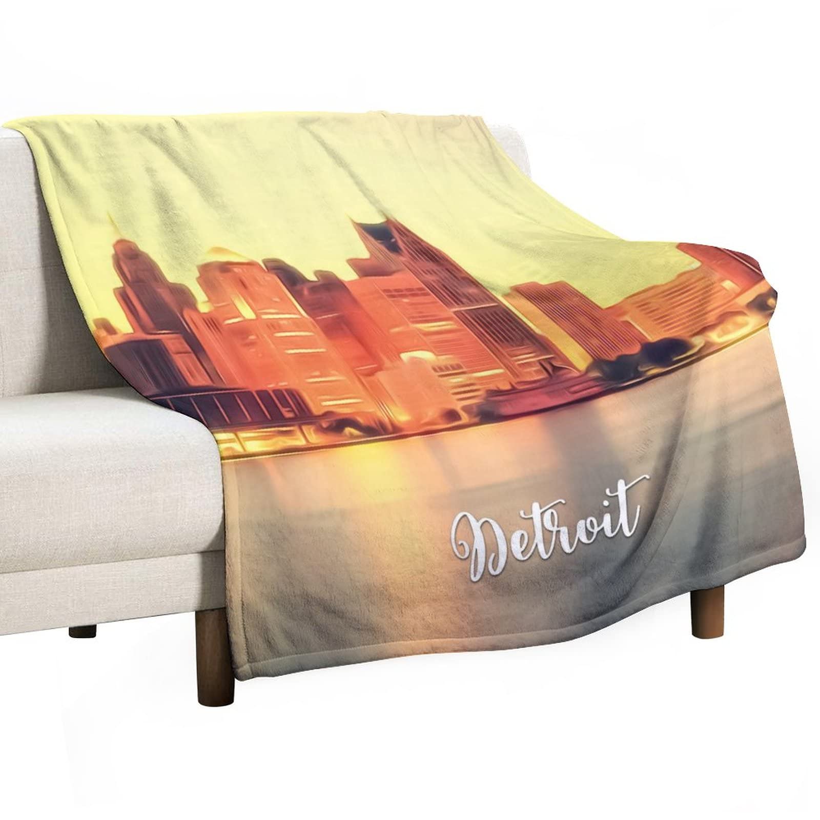 Couverture flanelle chaude grand format pour soirée cocooning en couple