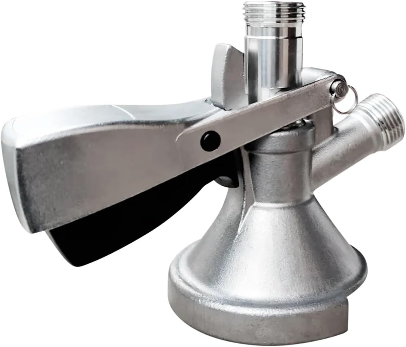 A-Type Keg Coupler stainless steel connector with 2pcs 8mm valve beer accessories homebrew