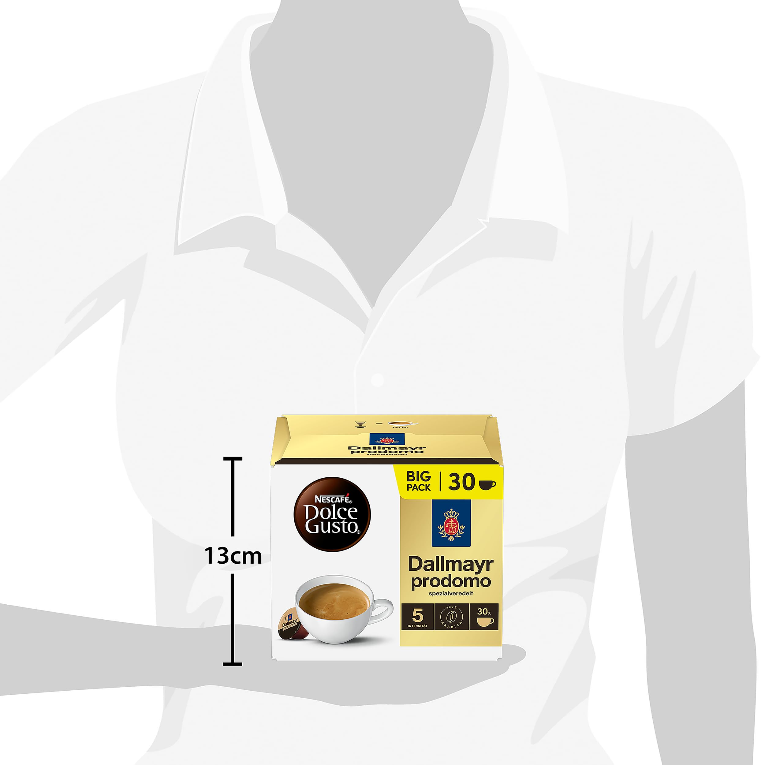 NESCAFÉ DOLCE GUSTO DALLMAYR prodomo Kaffeekapseln (3 x 30 Kapseln)