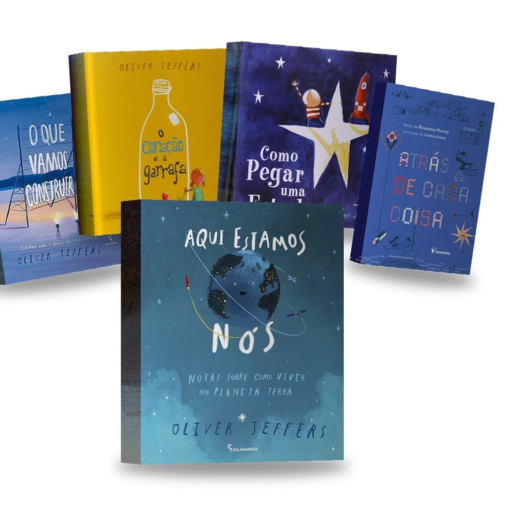 Pack Infantil: Aqui estamos nós + O que vamos construir + 3 más (4)