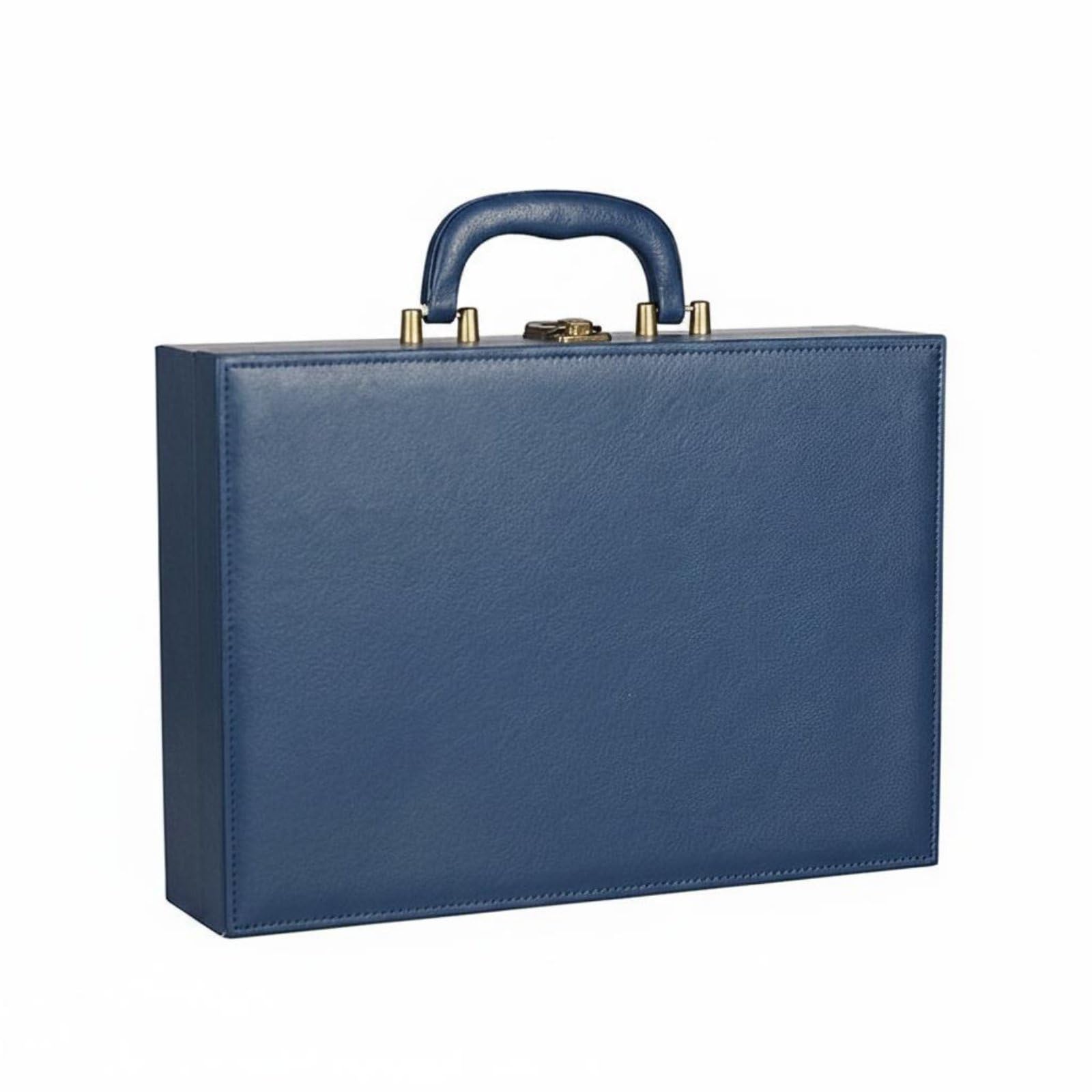 MYADDICTION Genuine Estate Handover Box Logo Printing Key Presentation Case Sturdy Portable Key-Safe Box for Property Sellers, Showroom, Blue, L-image-47