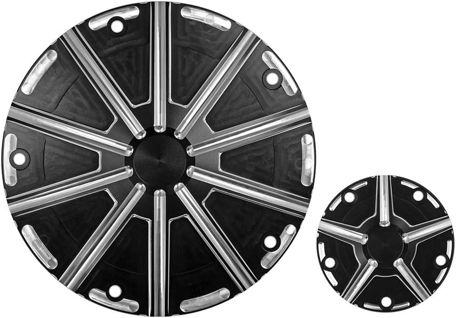 Motorcycle Derby Cover Timing Timer Cover Engine Cover Cap CNC Aluminum Fit For Harley Touring Softail Road King Electra Glide