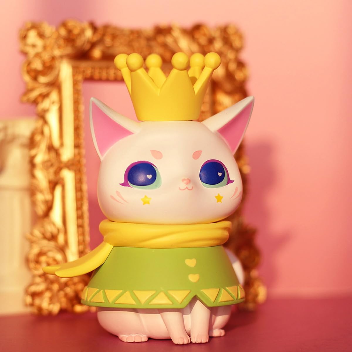 MIO Fantastic World Cat Series Blind Box Action Figures Toys Birthday Collectible Toy Desktop Decoration,3 PCS