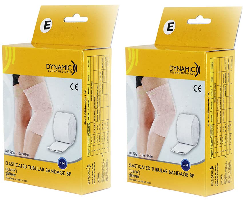 Elasticated Tubular Bandage Tubifix 1MTR, size :E (8.75 cm) … pack of 2 (B0C5JB5QJ3) Amazon Price History, Amazon Price Tracker