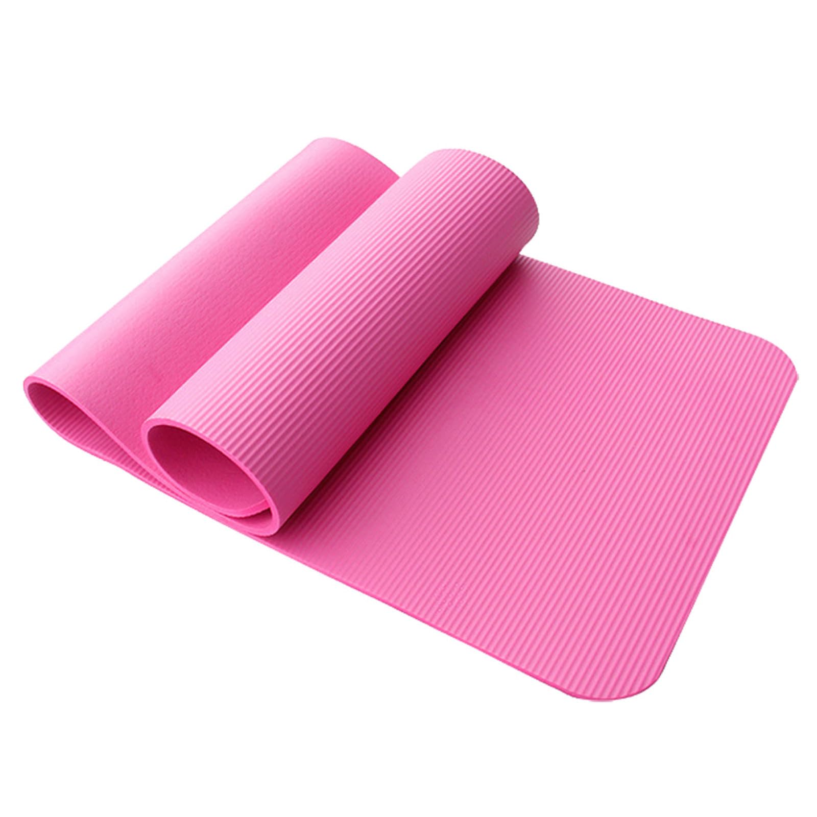 TOYANDONA Esterilla de Yoga Gruesa de Nbr Esterilla Antideslizante para Pilates Cojín de Ejercicios para Yoga Casa Color Aleatorio