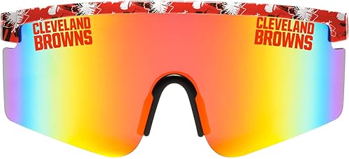 Vista 132 de FOCO Gafas de sol de montura grande con logotipo del