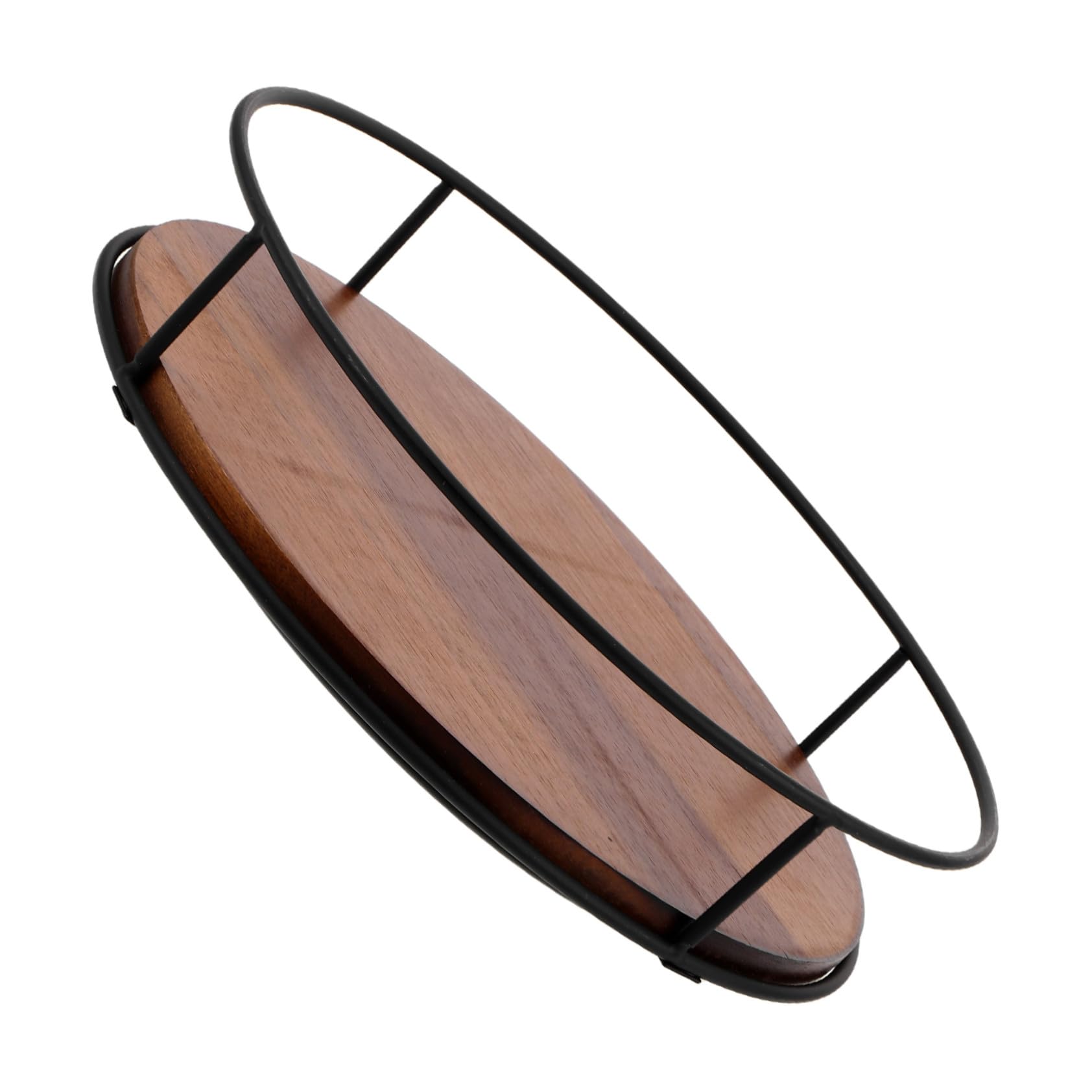 Toyvian Soporte Giratorio Redondo de Madera para Especias y Condimentos | Organizador de Sobremesa Tipo Lazy Susan, Acabado Natural, Adecuado para Mesa o Encimera