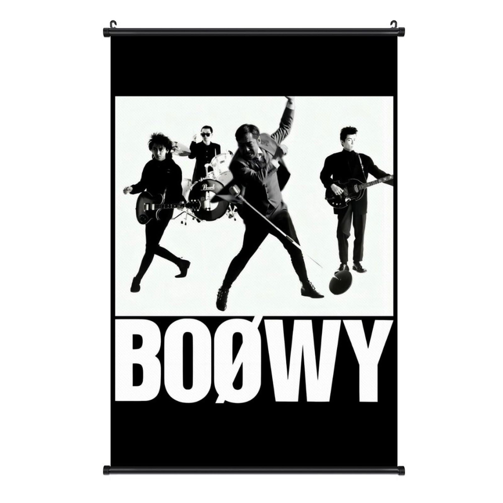 Amazon.co.jp: タペストリー ボウイ Boowy BOØWY 掛ける絵 巻物 軸物