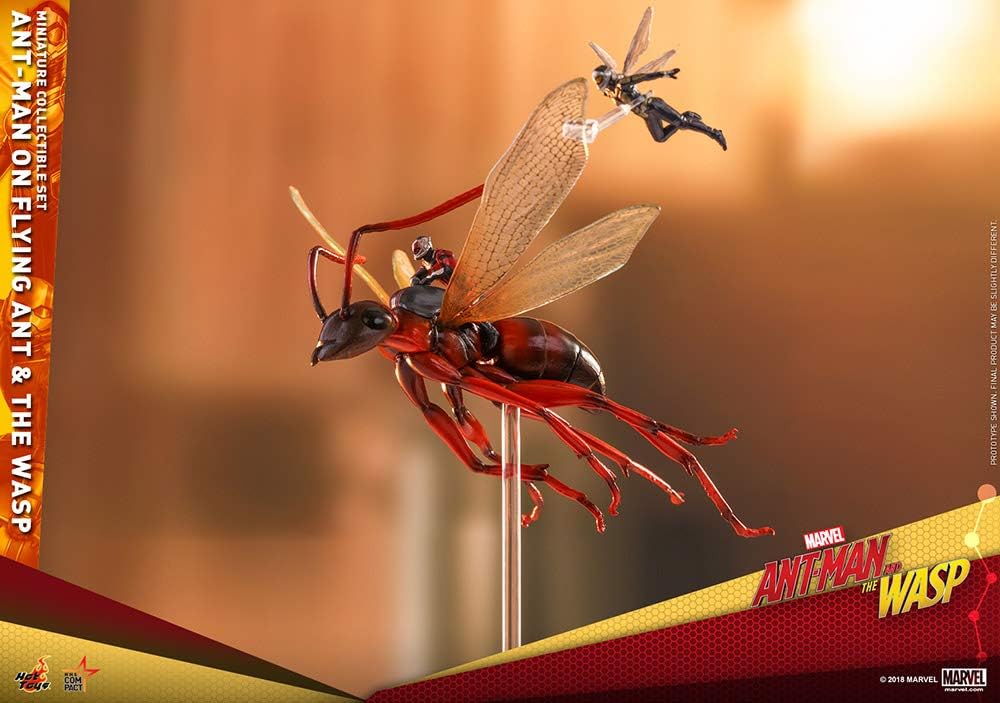 Movie Masterpiece COMPACT Ant-Man & Flying Ant & Wasp Figures