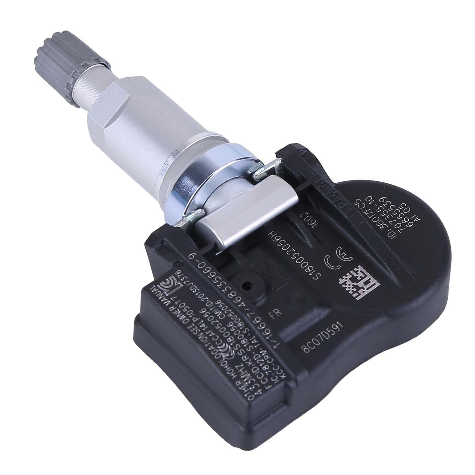Lot de 4 capteurs de pression des pneus RDCi RDKS 6855539 pour F20 F21 F22 F23 F30 F31 F32 F33 F34 F35 F44 F45 F46 F80 F82 F83 F87 X1 F4 8 x 2 mm. F39 X5 F15 X5 F85 X6 F16 X6 F86 Remplacement