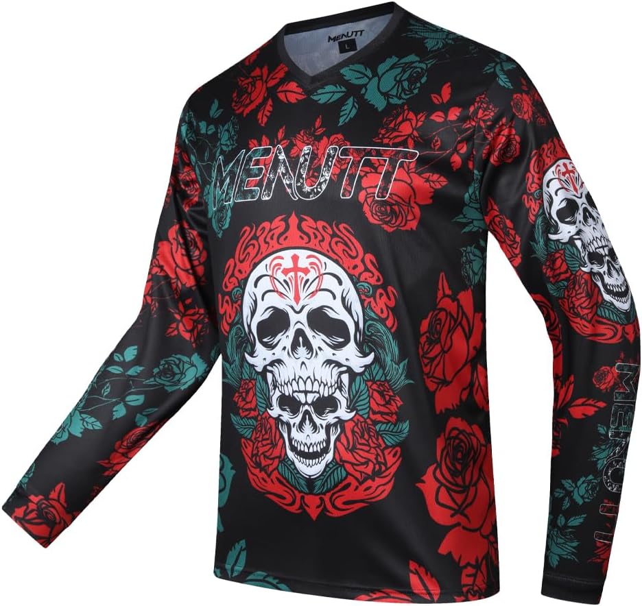 Racing Men's Long Sleeve Off-Road Mexico Jersey Mountain Bike MTB Jersey Downhill&Motocross Shirts
