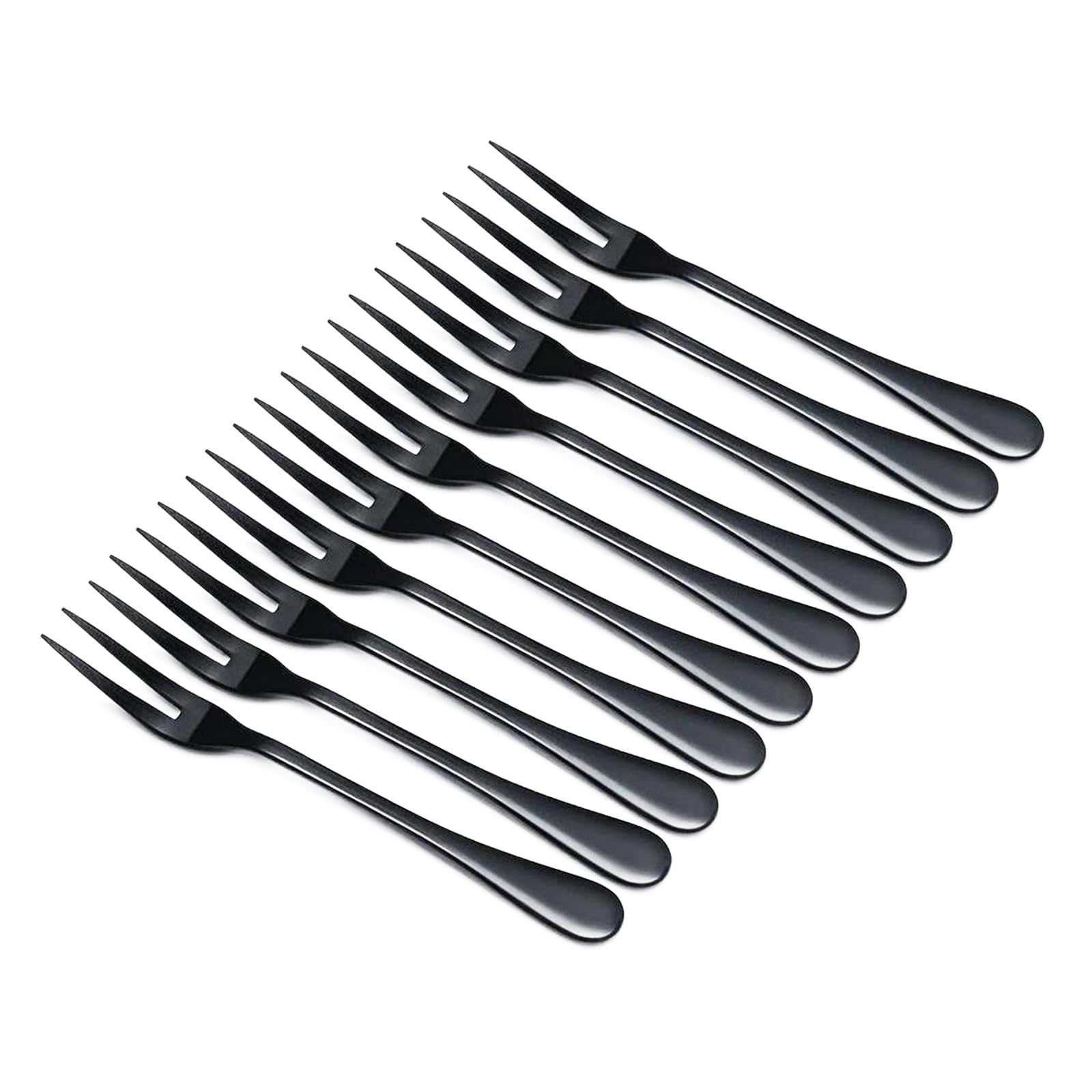 Crab Stainless Steel Forks, 2 Prong, 5 Inches, Set of 10 — Amazon image 8