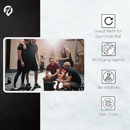 Miniatura 3 de Tiza líquida, tiza de gimnasio sin desorden para levantamiento de pesas, gimnasia, escalada en roca, baile. Resistente al sudor y de larga duración