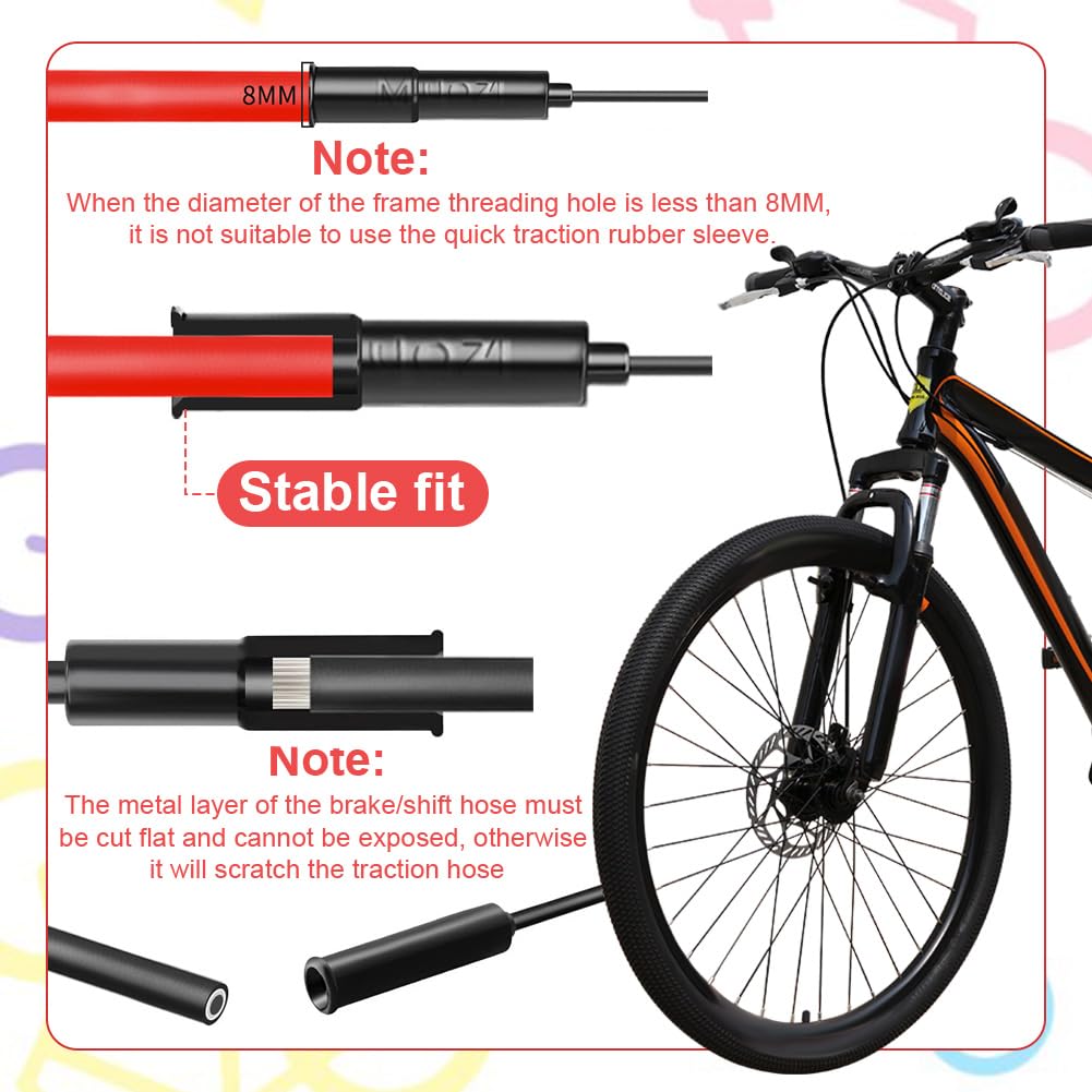 Super B Fahrrad-Innenkabel-Routing-Werkzeug – Für Schaltungen, Bremsen & E-Bikes, Mit Magnet & Adapter-Set