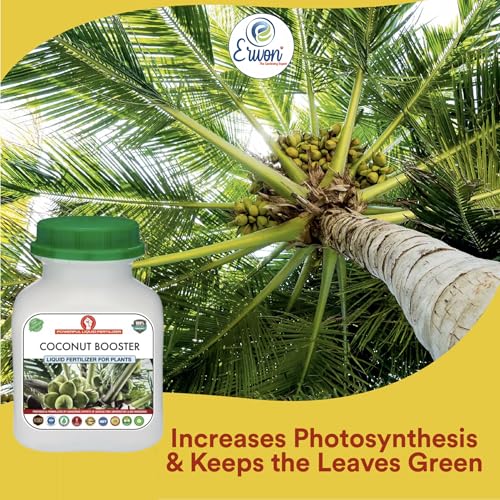 Image of Erwon Coconut Booster Liquid Fertilizer Premium Essential Powerful Liquid Fertilizer for the Best Growth of Coconut Plants with Fruiting Nutrients and Charged Micro-organism. (100 ml)