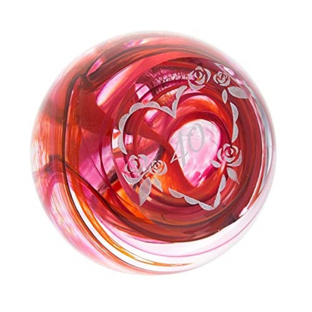 Caithness Glass Ruby U16027 Celebration-40, 8X8x8 Cm