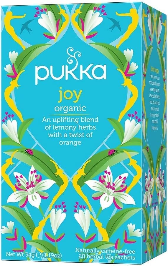 Joy, Organic Herbal Tea, 20 Sachets (4 Pack)