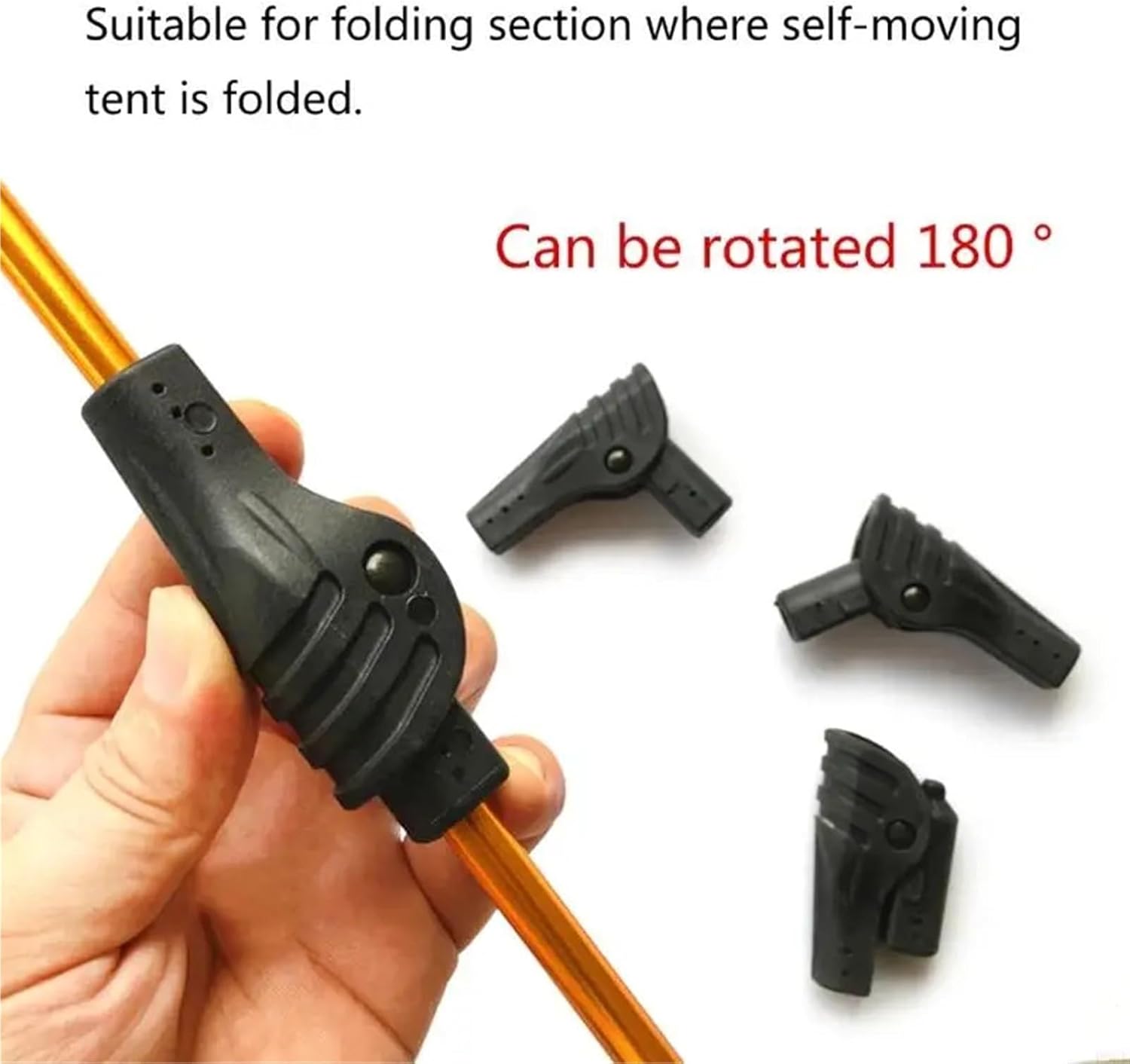 12pcs Professional and Practical Tent Folding Joint Support Easy to Carry &Use