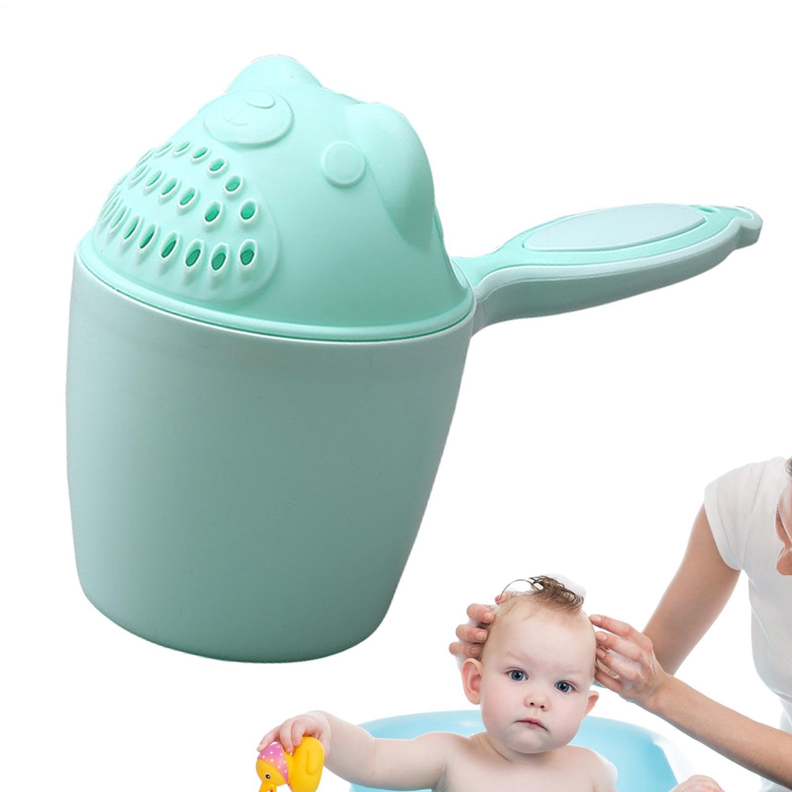 Shampoo Rinse Cup – PP 10.5x10cm | Bath Rinser Mug, Hair Wash Scoop, Water Pour Container, Kids Shower Helper | Care