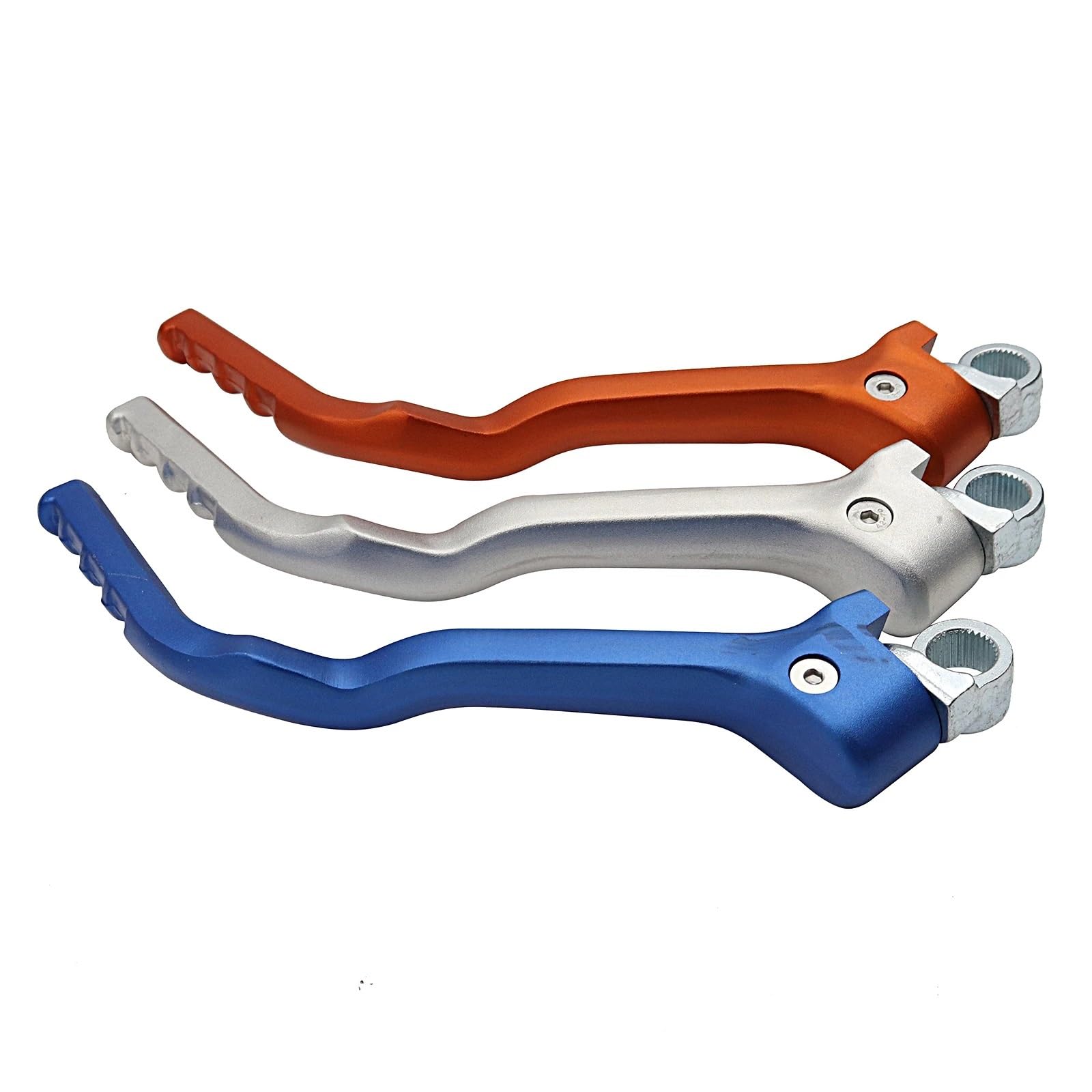Pédale de démarrage de moto Pédale de démarrage forgée CNC pour motocross, compatible avec KTM EXC250, EXC300, EXC, EXCF, XC, XCF, XCW, XCFW 125-500, 1998-2019 kickstarter levier(Silver 503)