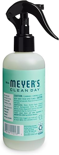 Miniatura 3 de Mrs. Meyer's Clean Day's - Ambientador en aerosol, refresca al instante el aire con aroma a menta, 8 onzas (paquete de 6)
